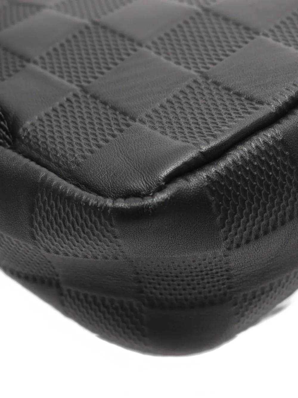Pre-owned Louis Vuitton 2017 Medium Damier Infini Backpack In Black