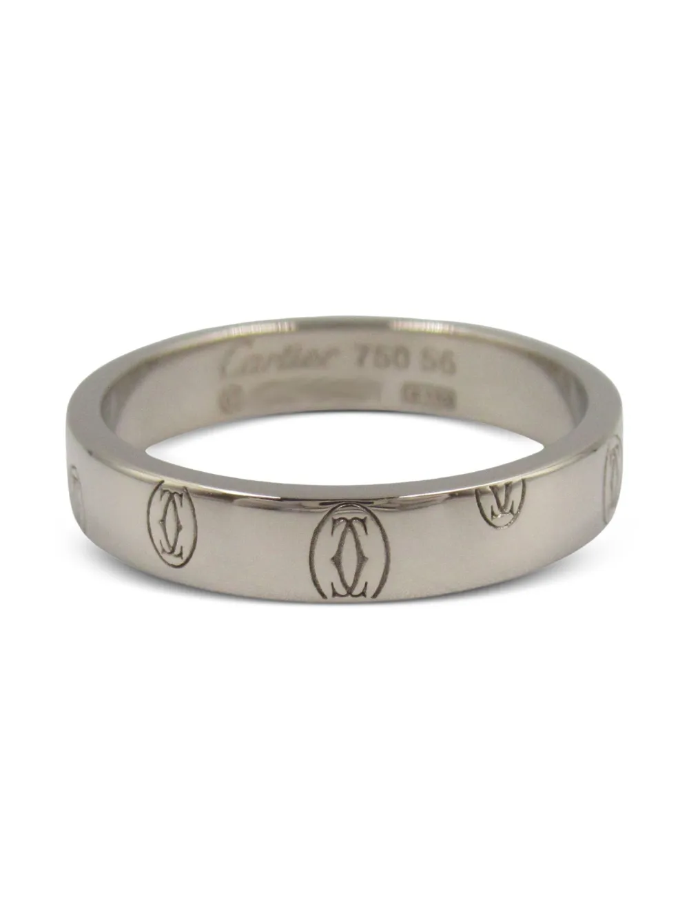 Cartier 2010 18kt white gold Happy Birthday ring | Silver | Image 1
