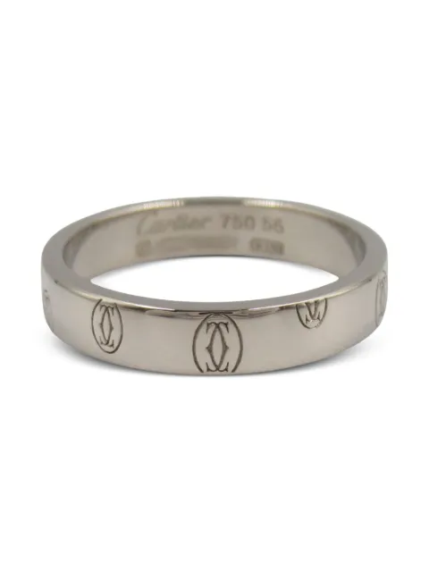 Cartier 2010 18kt white gold Happy Birthday ring
