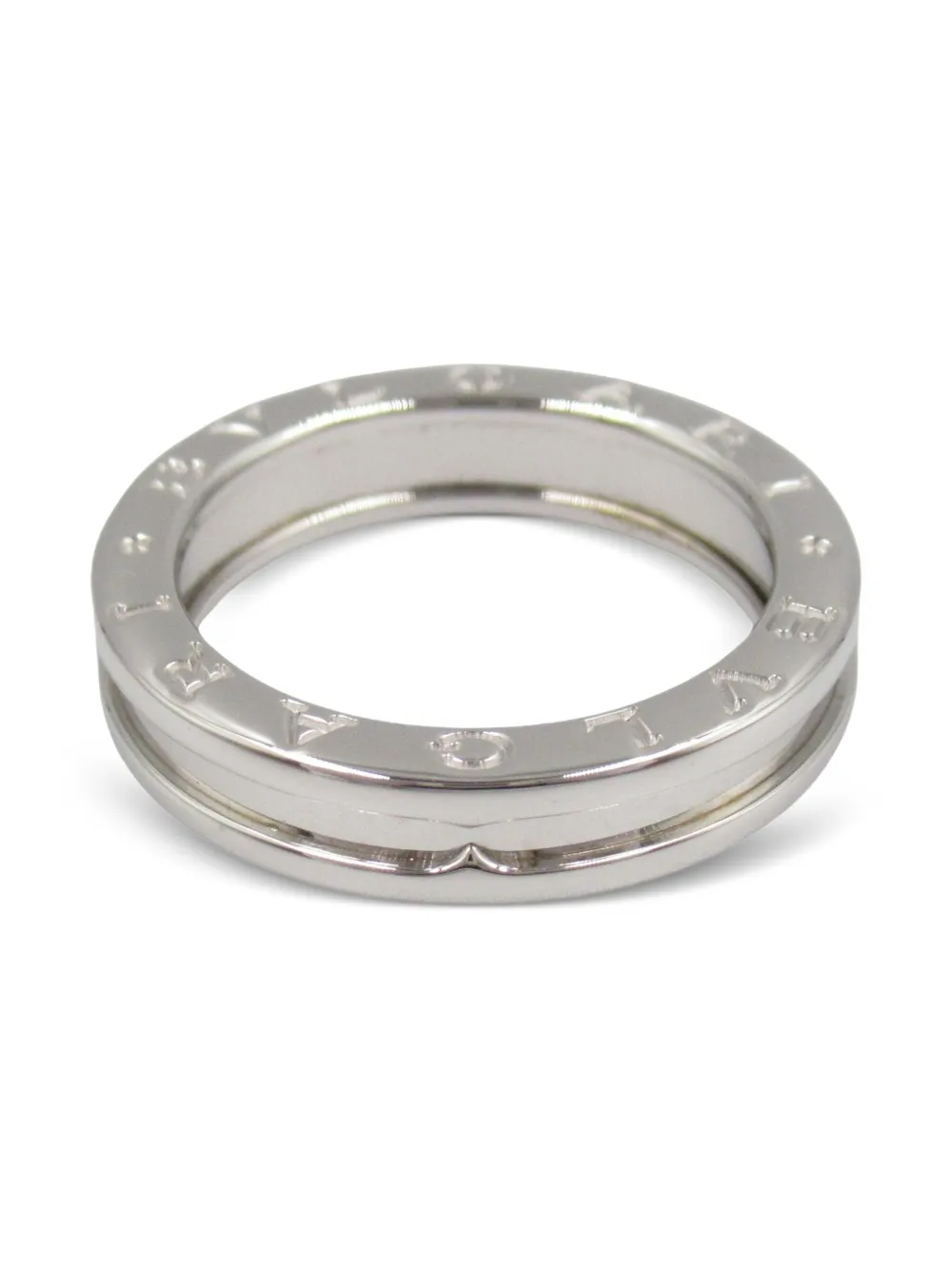 Bvlgari Pre-Owned 2010s 18K white gold B-zero1 ring | Silver | Image 1