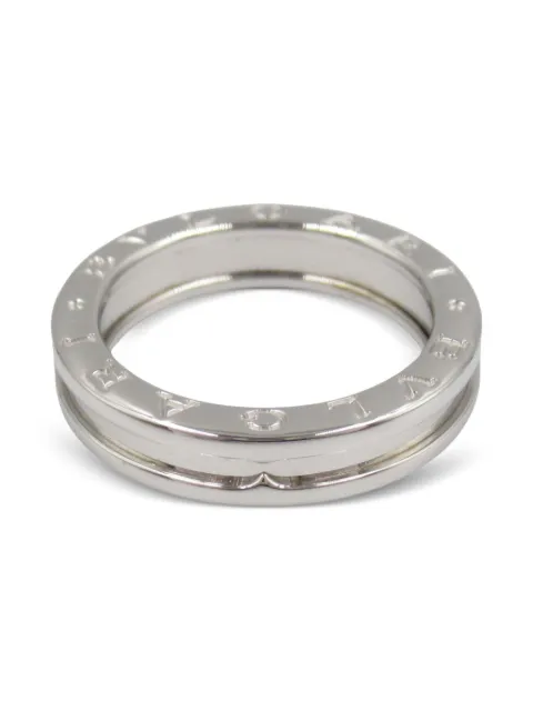 Bvlgari Pre-Owned 2010s 18K white gold B-zero1 ring