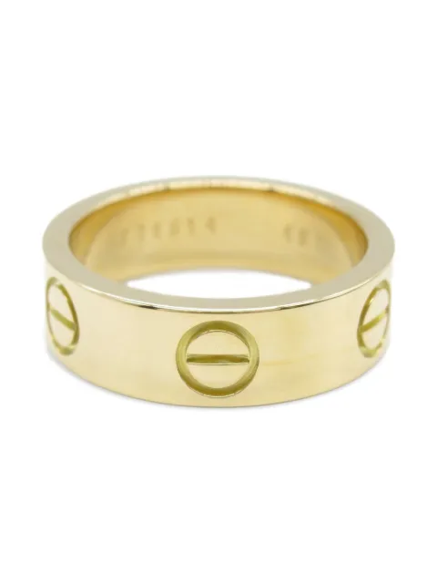 Cartier 2010s 18K yellow gold Love ring