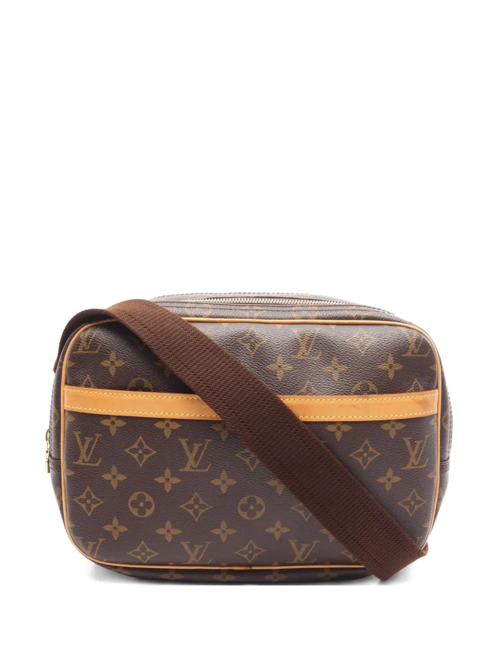 Louis Vuitton Pre-Owned 2008 Reporter PM monogram shoulder bag | Brown | Image 1
