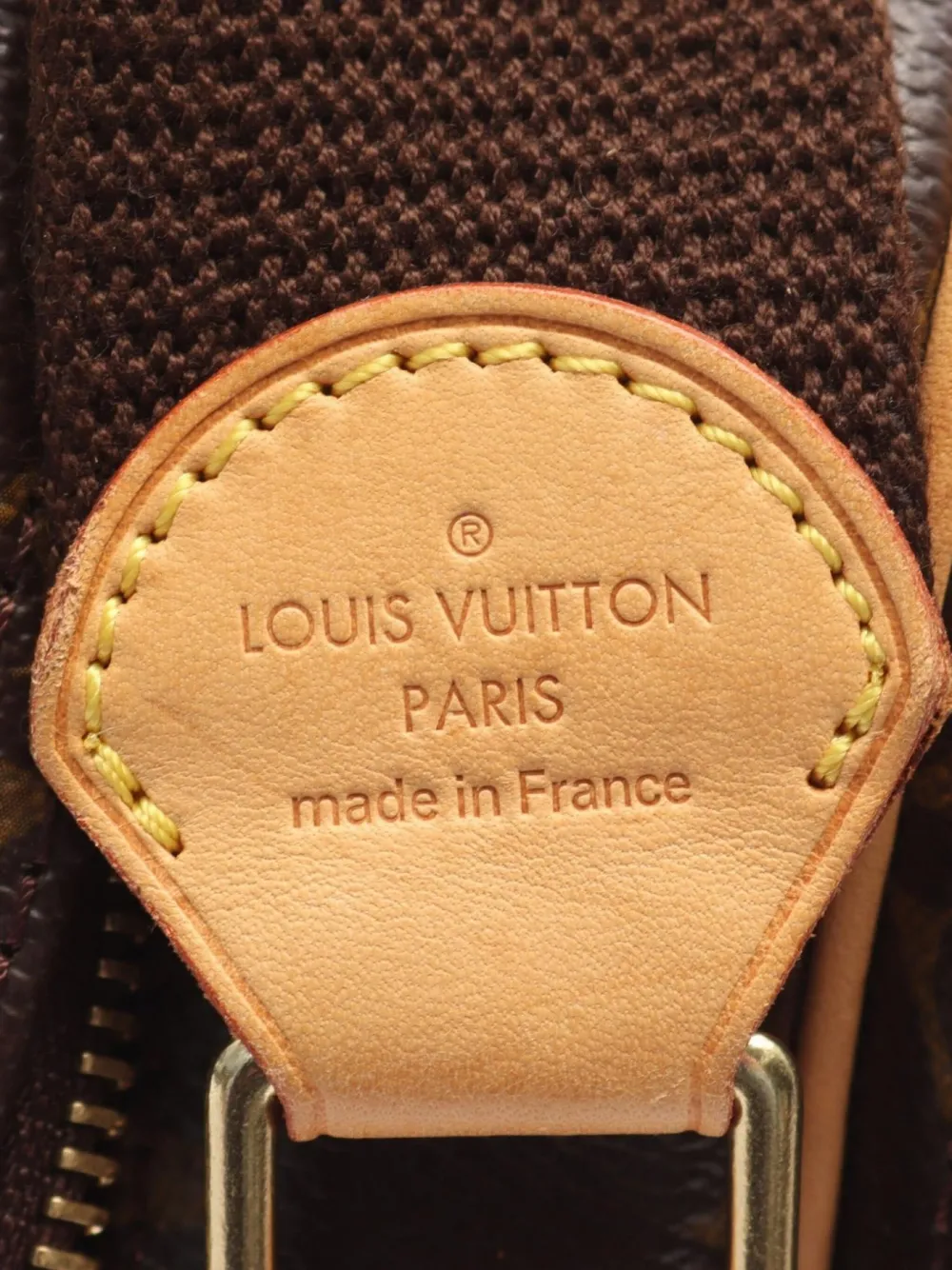 Pre-owned Louis Vuitton 2008 Reporter Pm Monogram Shoulder Bag In Brown