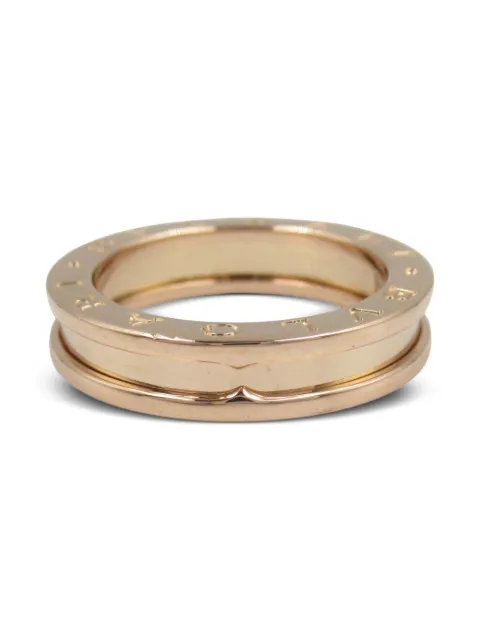 Bvlgari Pre-Owned 2010s 18K rose gold B-zero1 ring