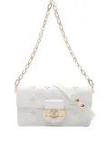 Louis Vuitton Pre-Owned 2021s small Dauphine EW monogram shoulder bag - White