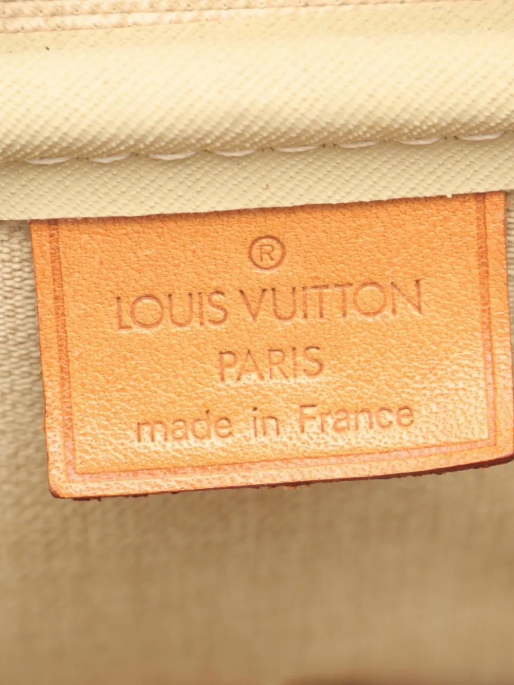 Pre-owned Louis Vuitton 1998 Deauville Bowling Handbag In Brown