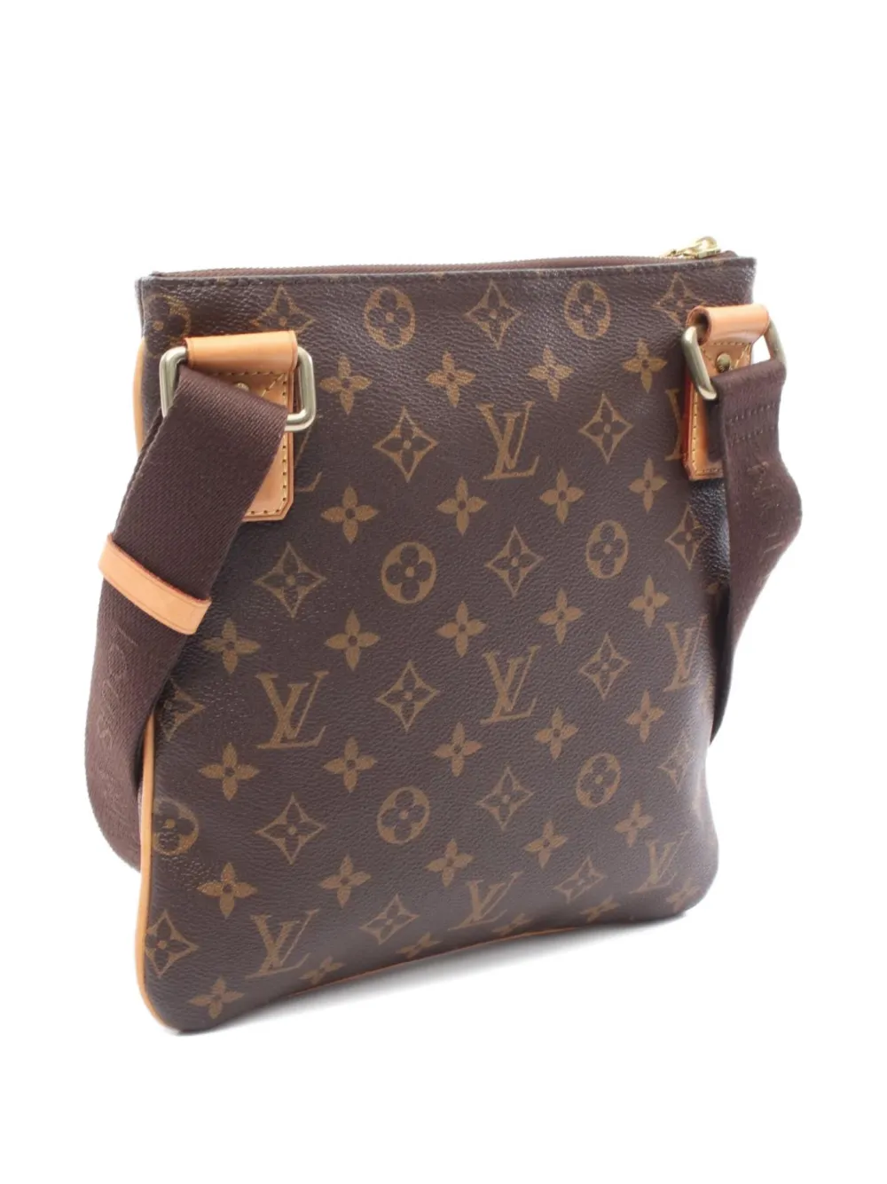 Pre-owned Louis Vuitton 2012 Pochette Valmy Shoulder Bag In Brown