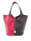 Hermès Pre-Owned 2021 Picotane Lock MM Kazak tote bag - Red
