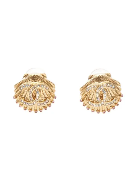 CHANEL Pre-Owned 1986-1988 Coco Mark earrings