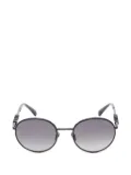 CHANEL Pre-Owned 1986-1988 round-frame sunglasses - Black