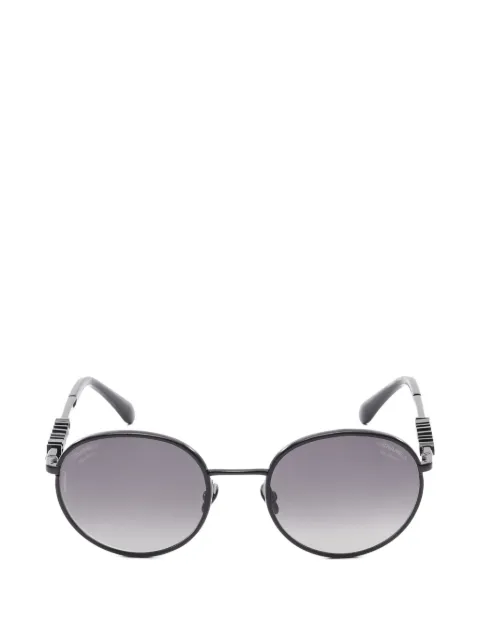 CHANEL Pre-Owned 1986-1988 round-frame sunglasses