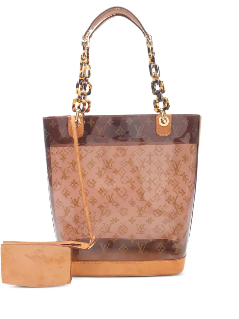 Louis Vuitton Pre-Owned 2002 ヒポポタムス MM ハンドバッグ - ブラウン Louis Vuitton Pre-Owned 2002 ヒポポタムス MM ハンドバッグ - ブラウン