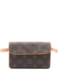 Louis Vuitton Pre-Owned 2002 Pochette Florentine monogram belt bag - Brown