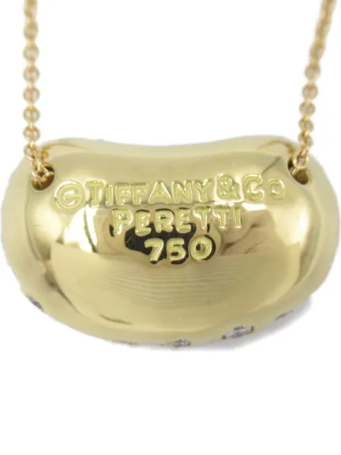 Tiffany & Co. Pre-Owned 2010 18kt yellow gold Bean necklace