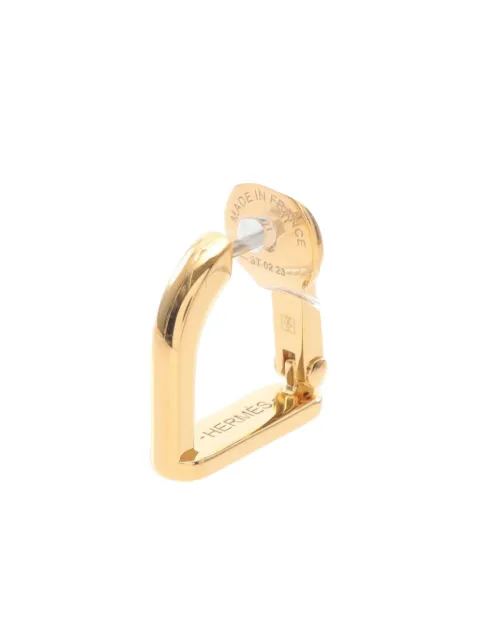Hermès Pre-Owned 10s Etrier single earrings