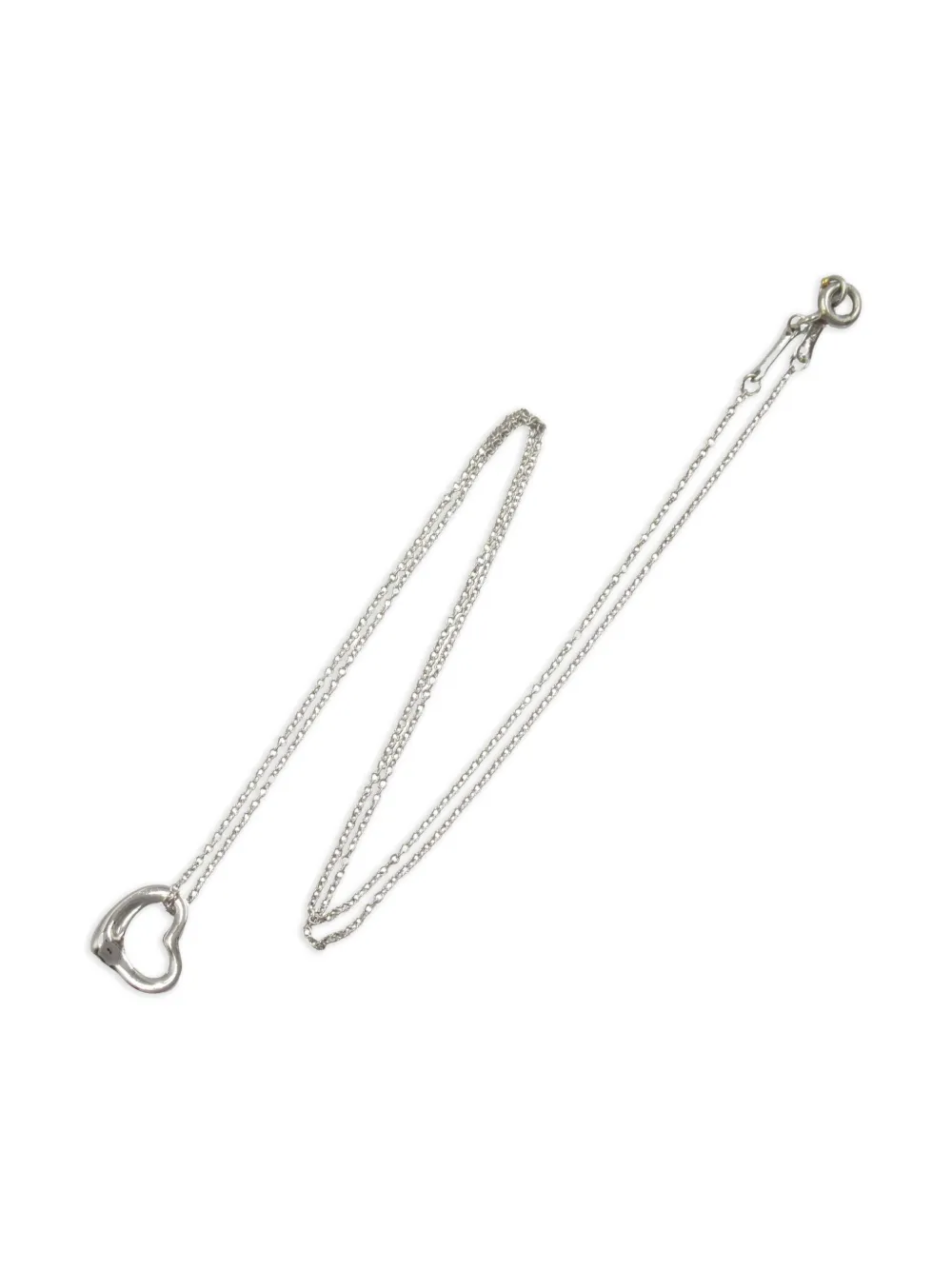 Tiffany & Co. Pre-Owned 10s Open Heart necklace | Silver | Image 1