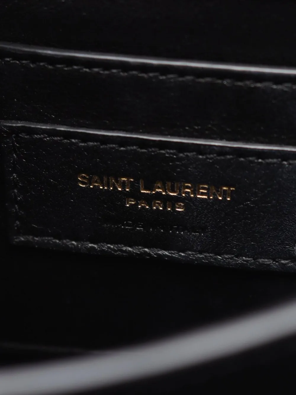 Pre-owned Saint Laurent 2010s Mini Cassandra Handbag In Black