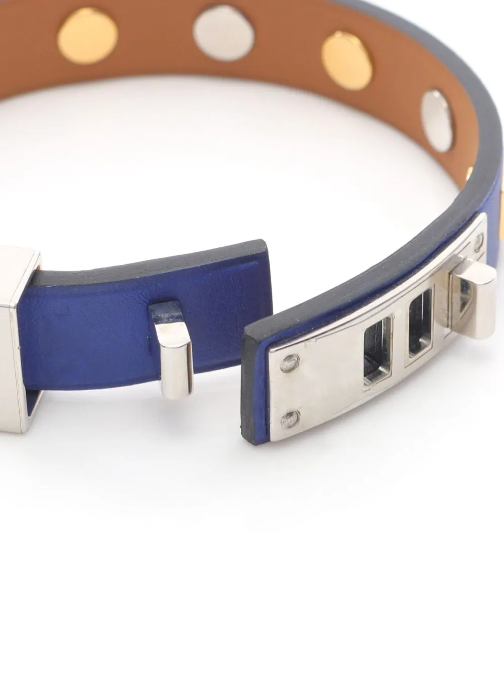 Hermès Pre-Owned 10s studded-embellishment mini dog collar | Image 2