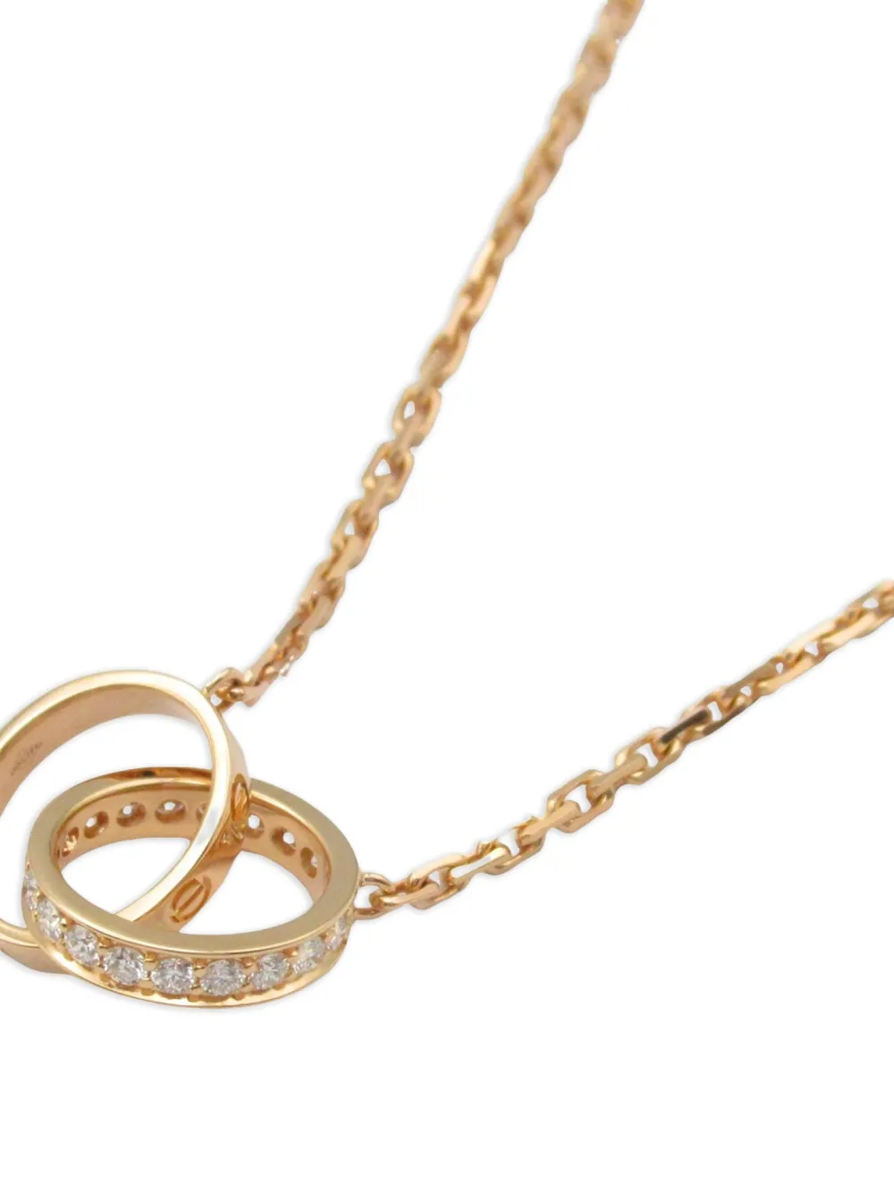 Cartier 2010 18kt rose gold Baby Love necklace | Pre-Owned | Image 2