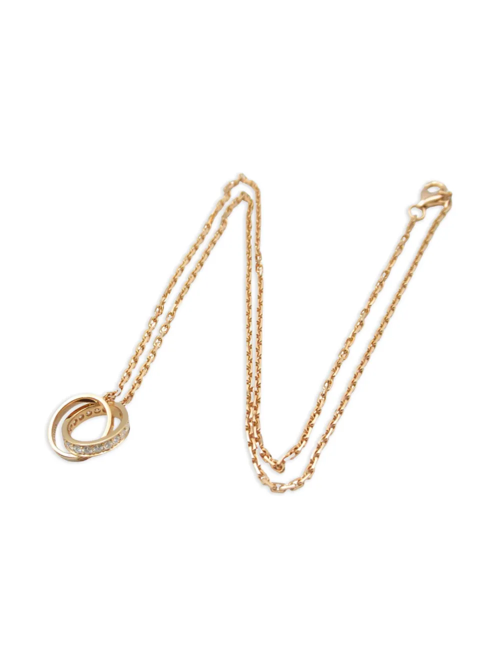 Cartier 2010 18kt rose gold Baby Love necklace | Pink | Image 1