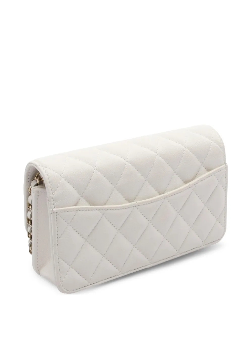 CHANEL Pre-Owned 2021 matelasse chain wallet | Pre-Owned | Image 2