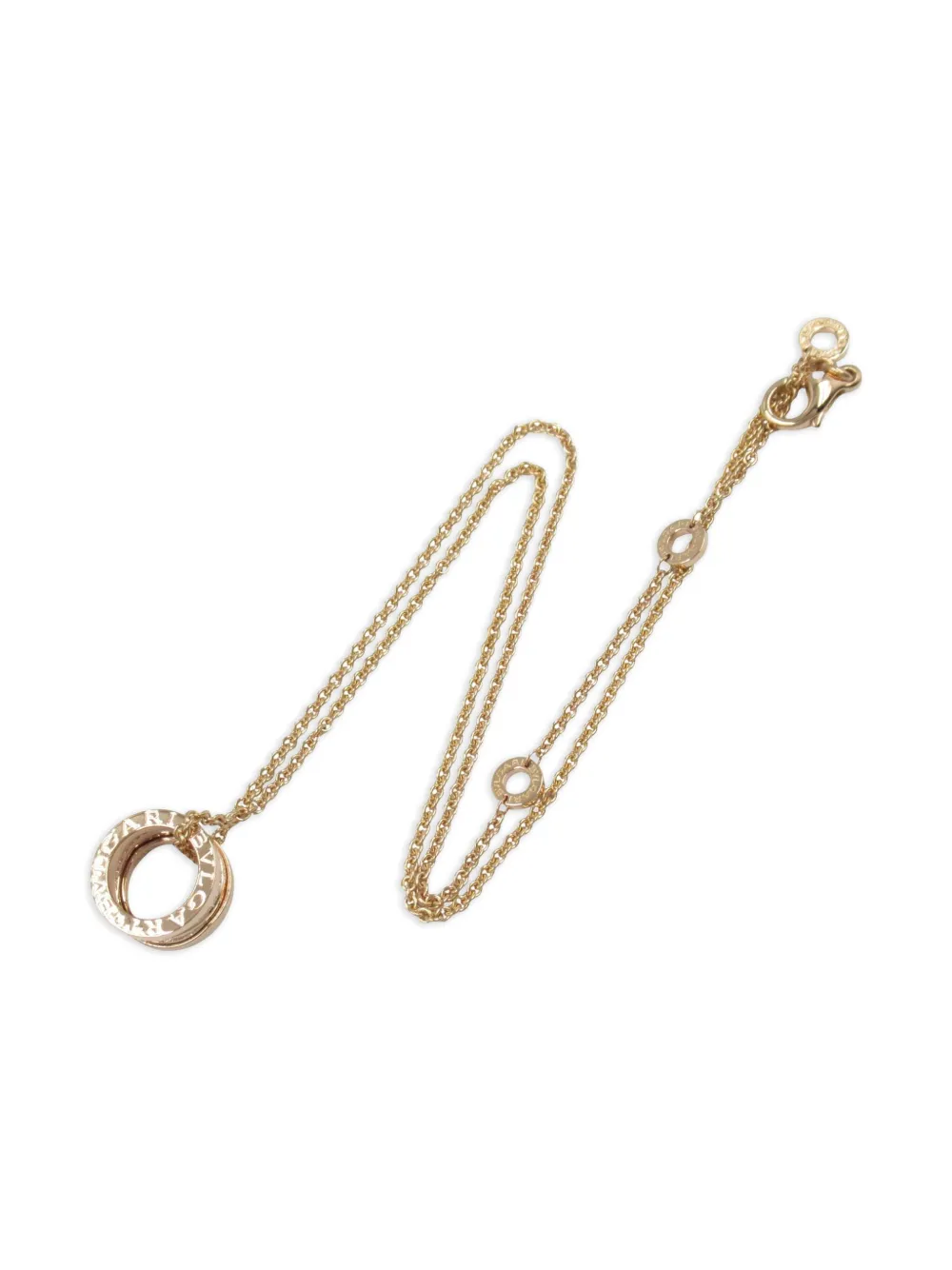 Bvlgari Pre-Owned 2010s 18K rose gold B.zero1 necklace | Gold | Image 1