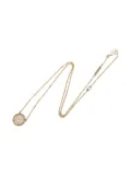 Van Cleef & Arpels 2010s 18K rose gold Perlée diamond necklace