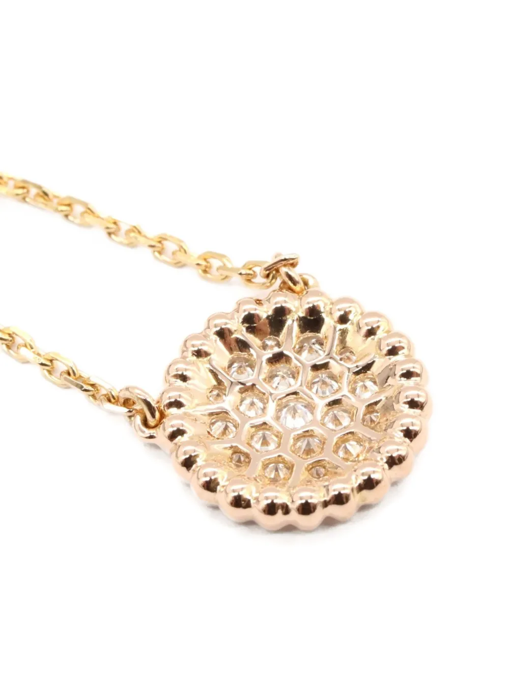 Van Cleef & Arpels 2010s 18K rose gold Perlée diamond necklace | Image 2