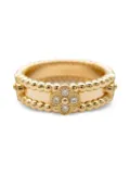 Van Cleef & Arpels 2010 18kt rose gold Perlée Sweet Clover ring