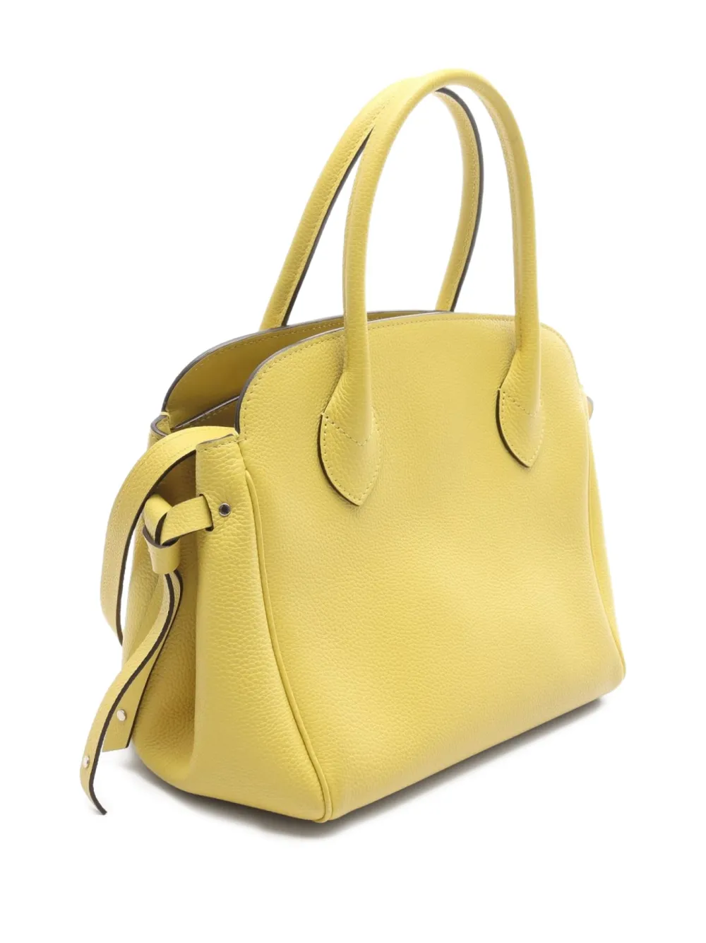 Pre-owned Louis Vuitton 2018 Mirror Pm Veil Acid Tote Bag In Yellow