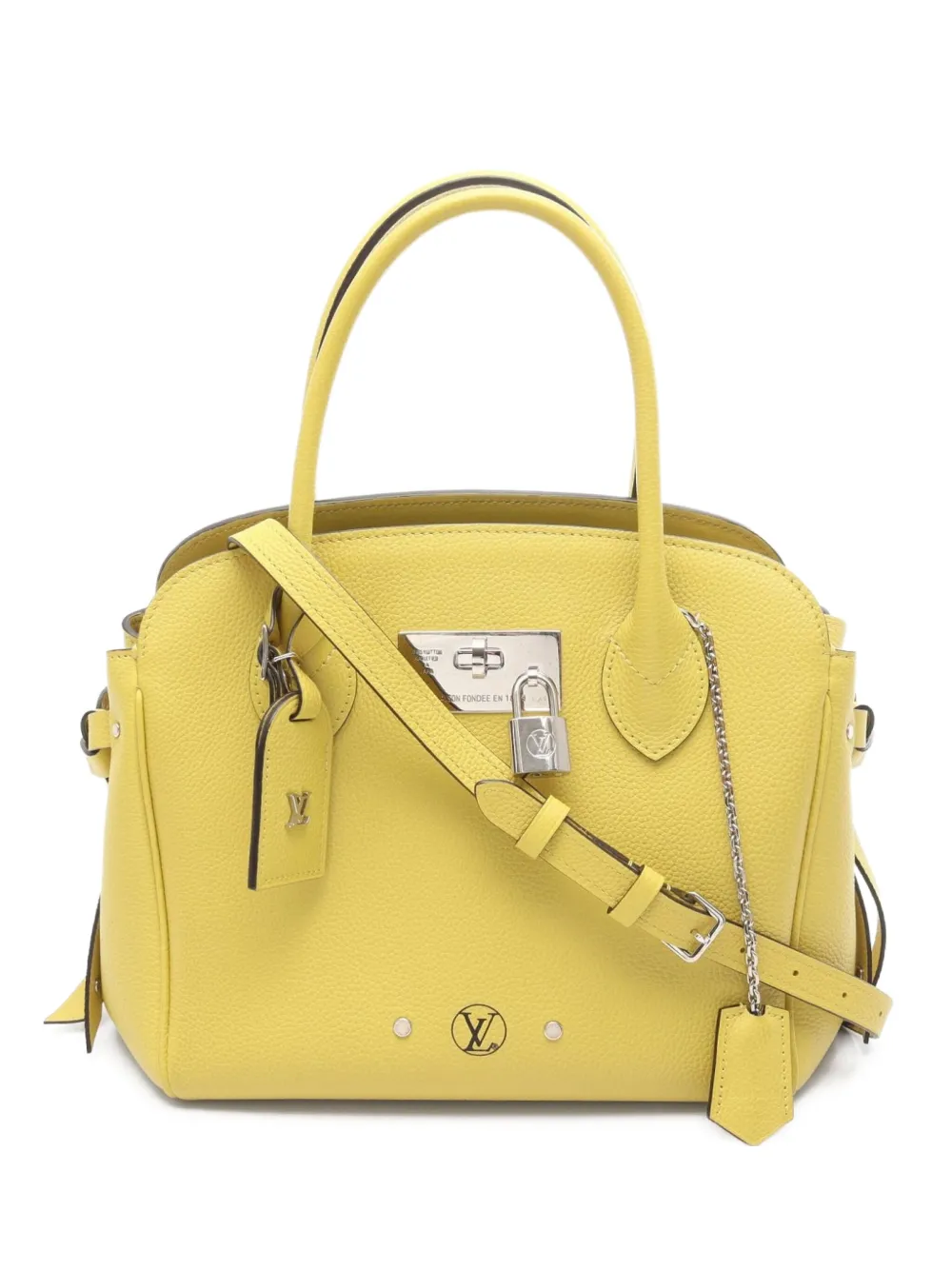 Louis Vuitton Pre-Owned 2018 ミラーPM ヴェール アシッド ハンドバッグ - イエロー Louis Vuitton Pre-Owned 2018 ミラーPM ヴェール アシッド ハンドバッグ - イエロー