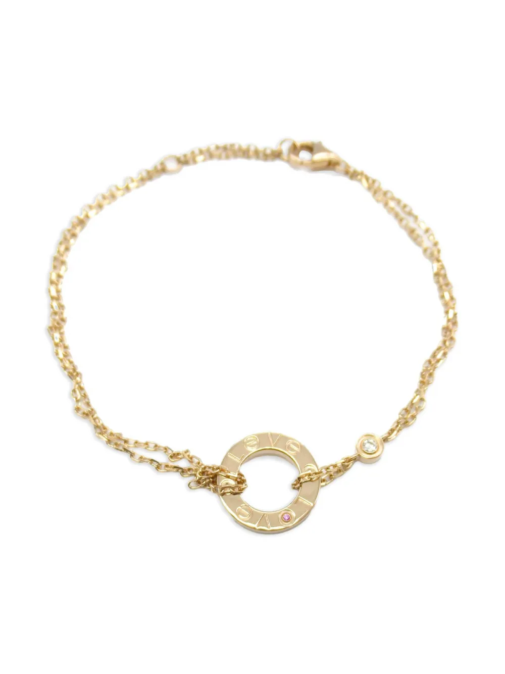 Cartier 2010 ラブ サークル ブレスレット 18Kローズゴールド - ピンク Cartier 2010 ラブ サークル ブレスレット 18Kローズゴールド - ピンク