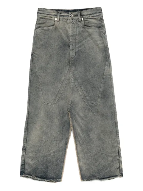 Rick Owens falda de mezclilla
