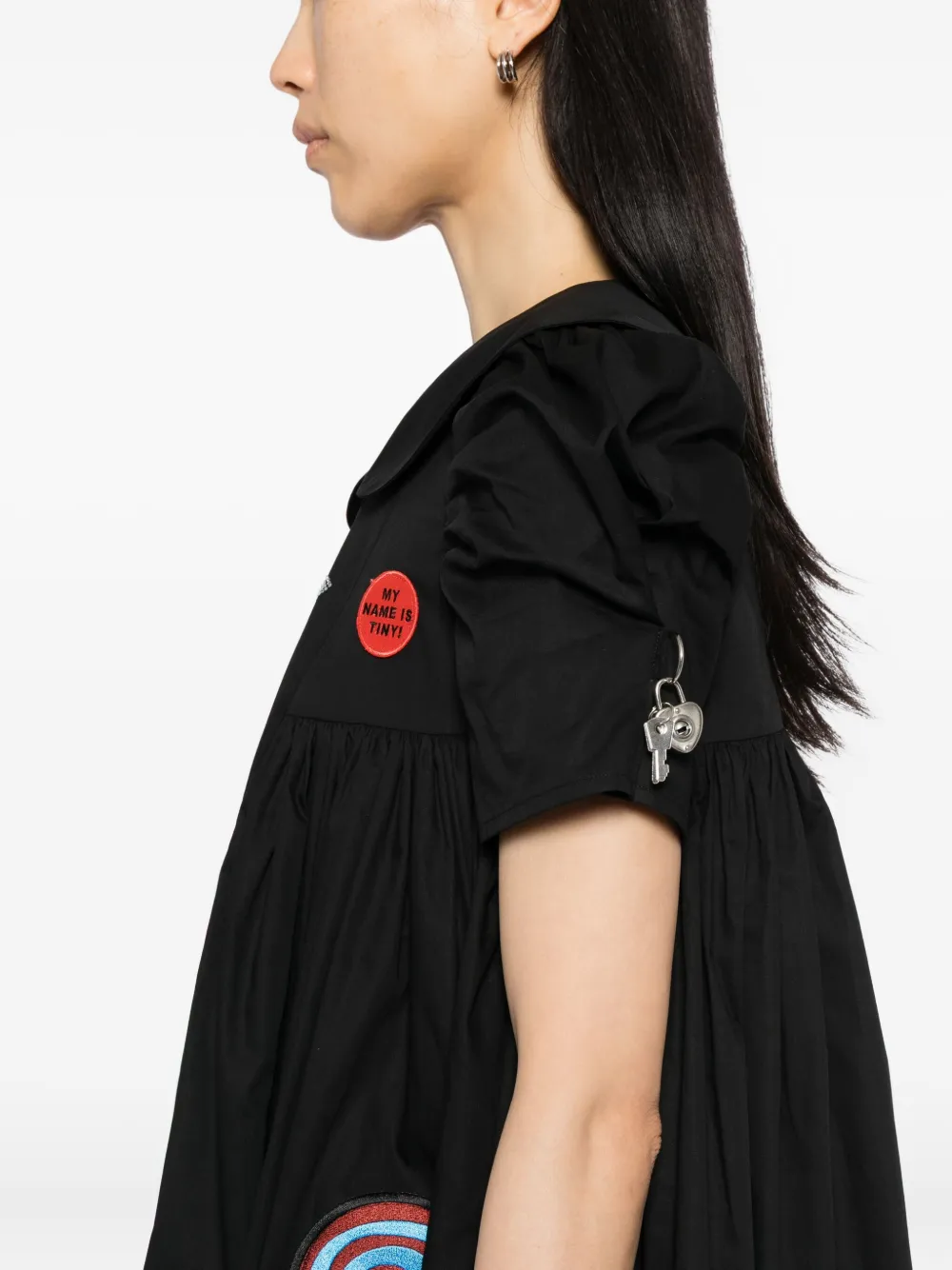 Chopova Lowena Alibi Dress In Black