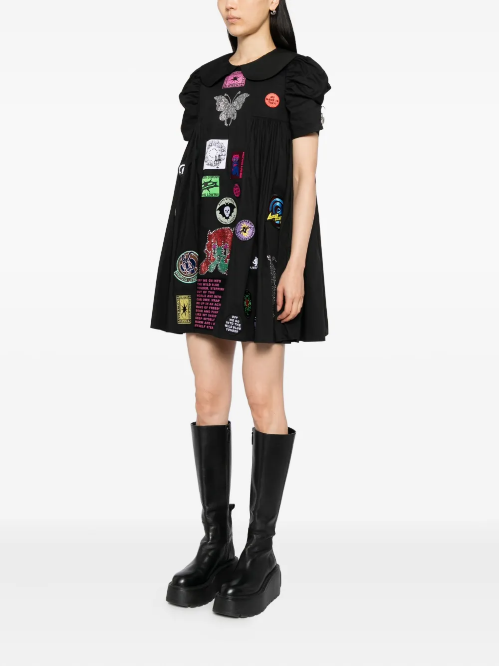 Chopova Lowena Alibi jurk Zwart