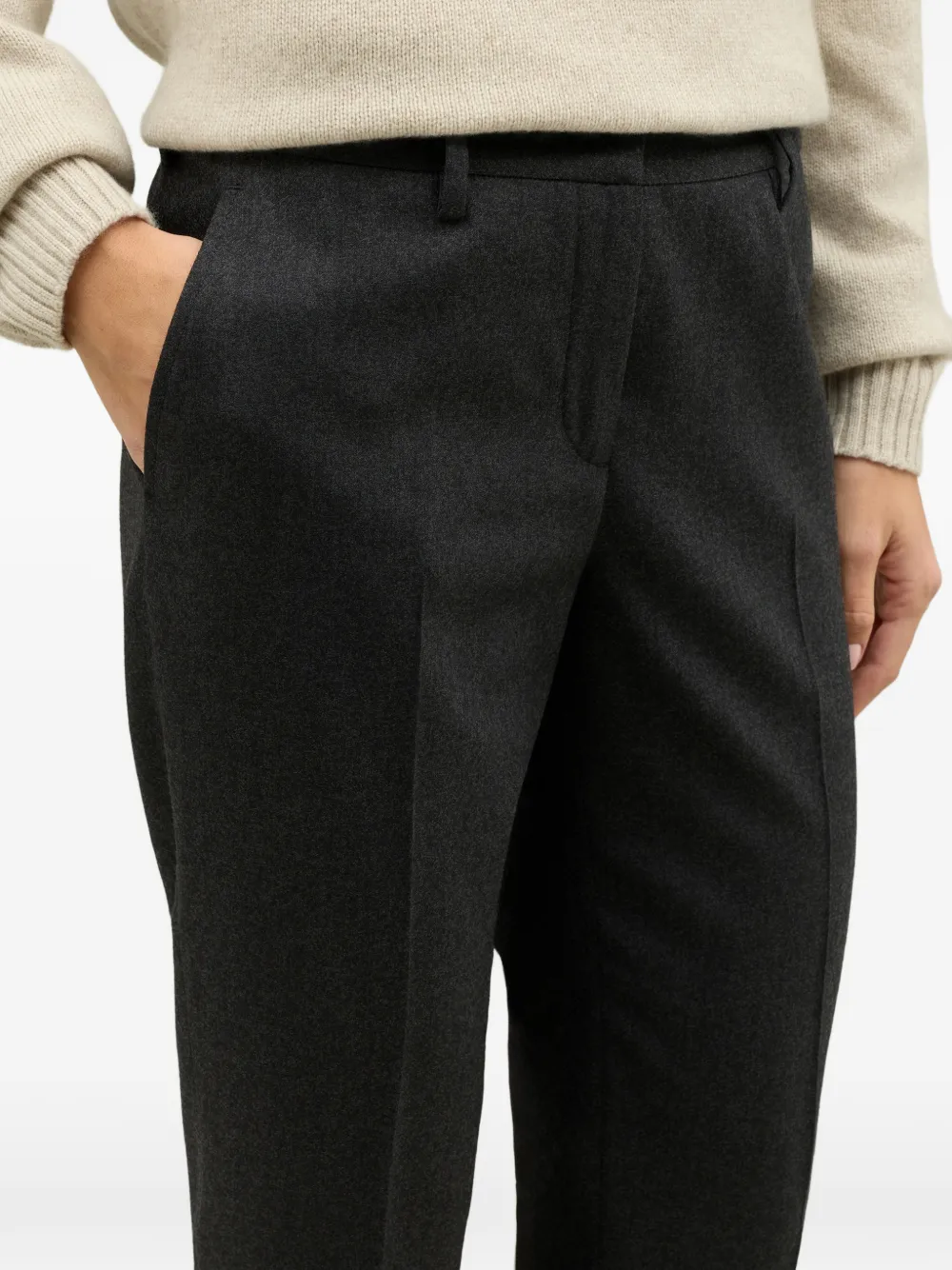 Boglioli light flannel trousers Grijs