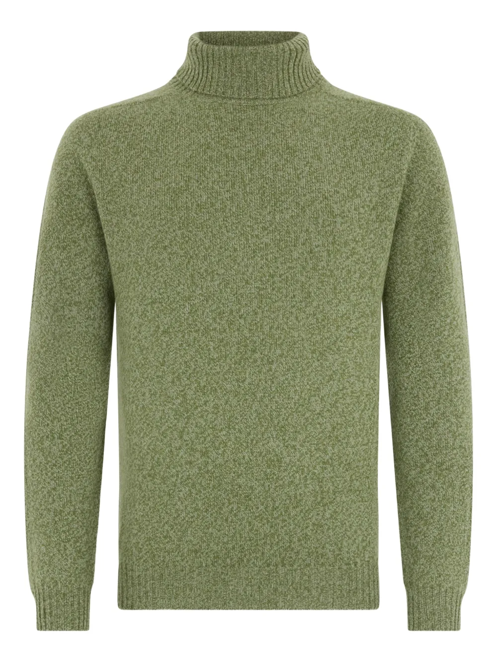 Boglioli roll-neck speckled sweater | Green | Image 1