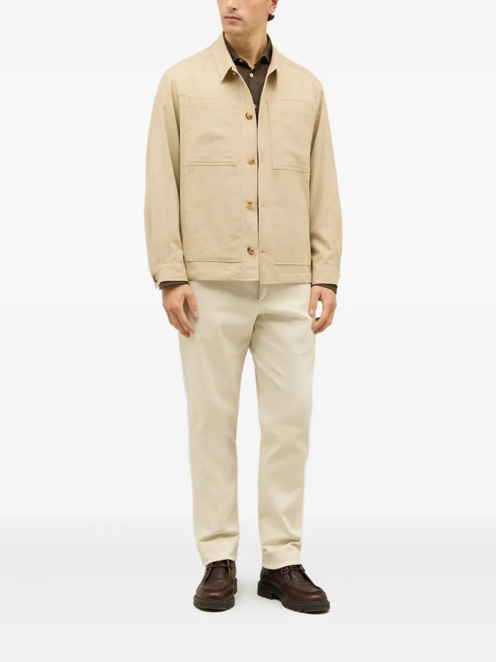 Boglioli patch-pocket jacket | Shirt Jackets | Image 2