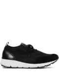 Scarosso Robbie knitted suede sneakers - Black