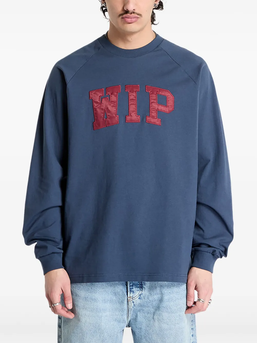 Carhartt WIP sweater met raglan mouwen Blauw