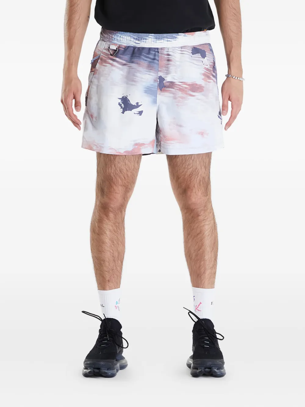 Nike Shorts met print Blauw