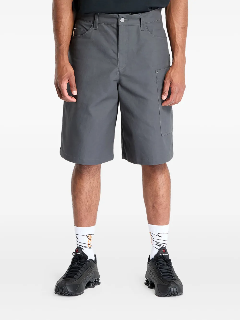 Nike canvas pocket shorts | Grey | Image 1