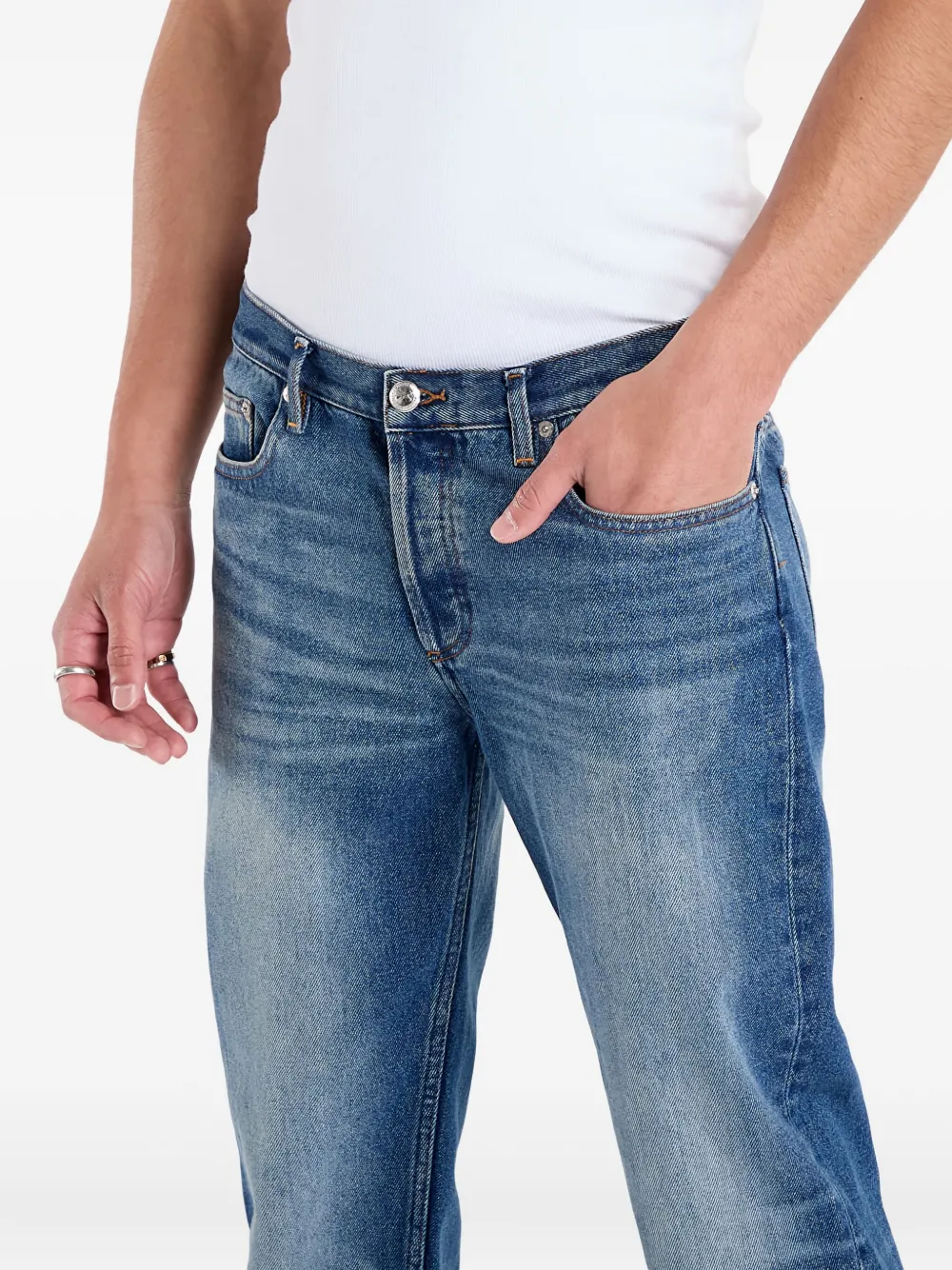 A.P.C. Straight jeans Blauw