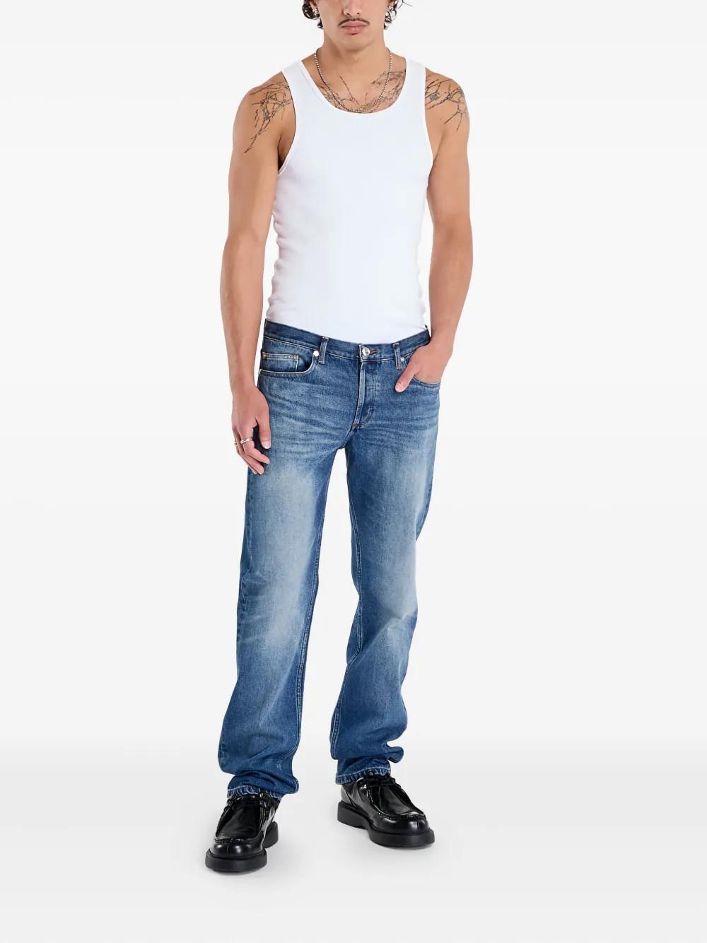 A.P.C. Straight jeans - Blauw