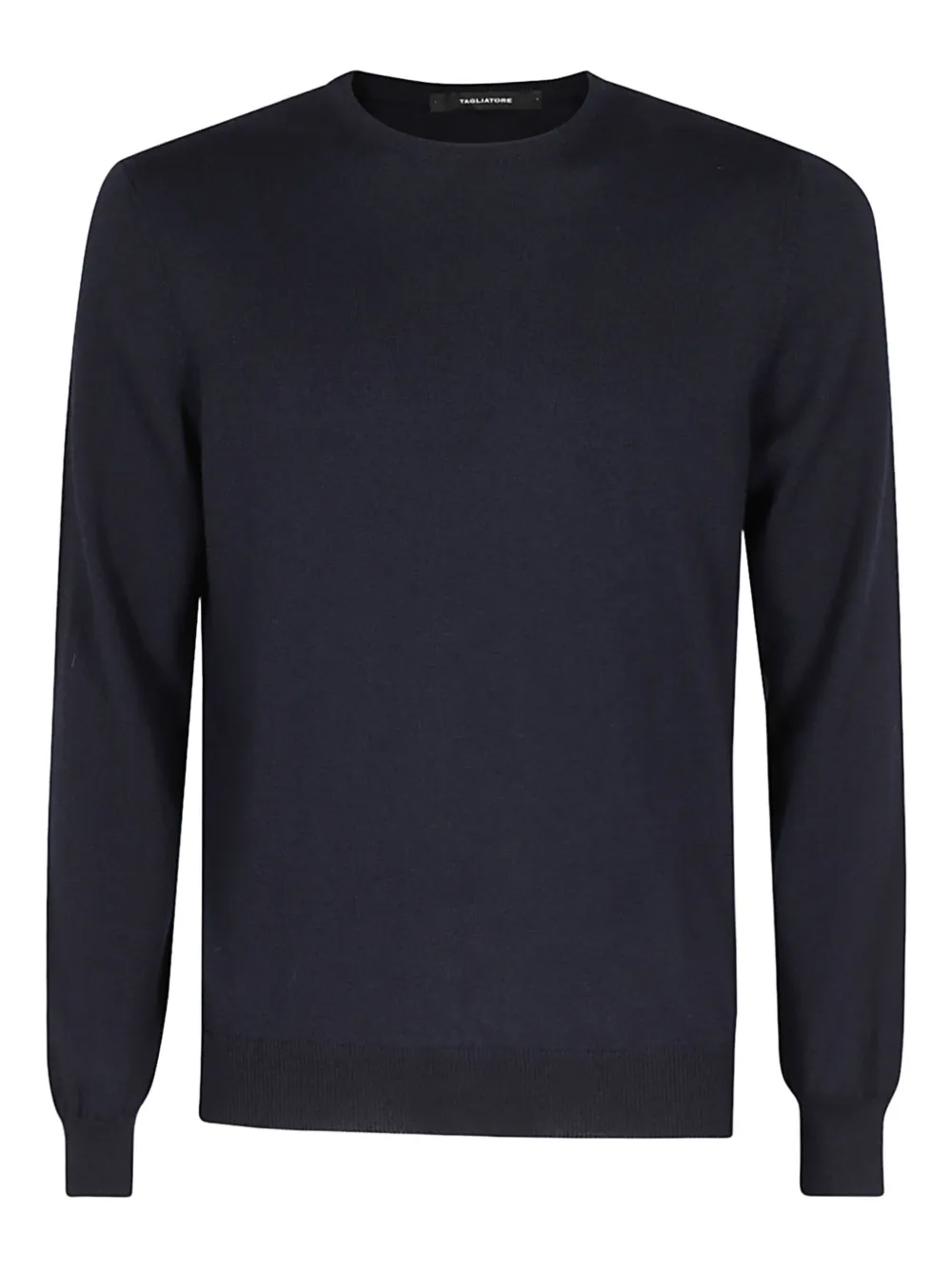Tagliatore Trui met ronde hals Blauw