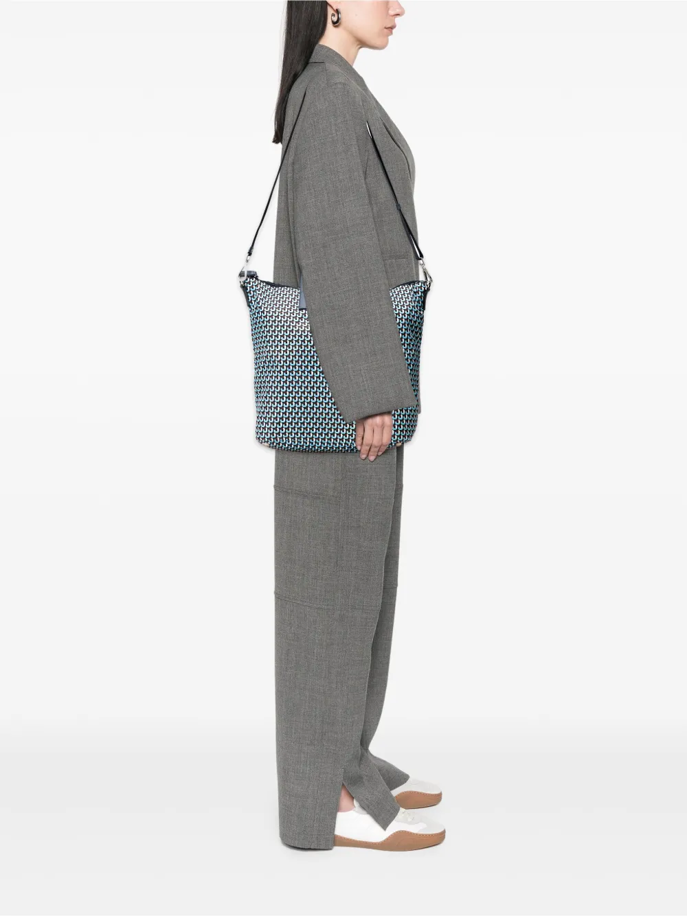 Prada Pre-Owned 2013-2025 Tessuto Stampato satchel | Pre-Owned | Image 2