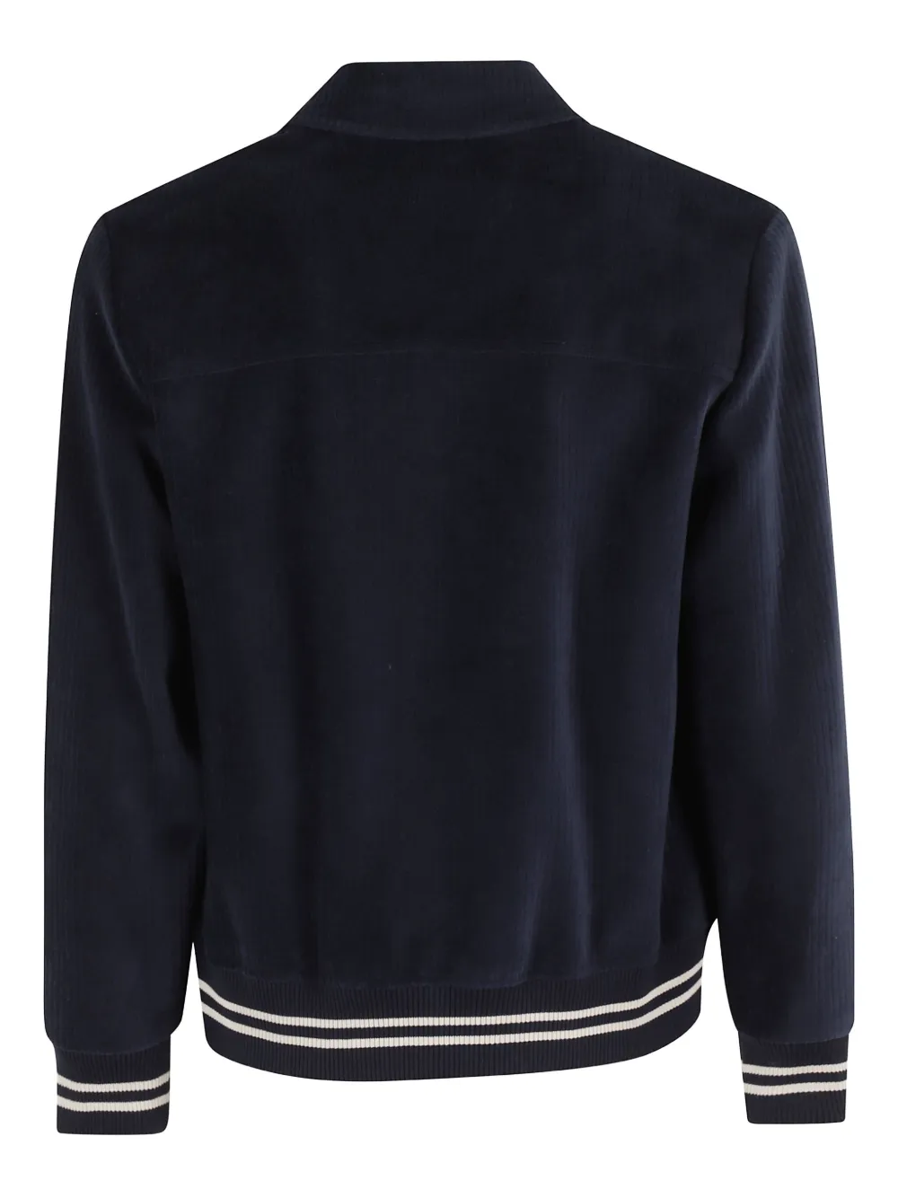 Circolo 1901 corduroy baseball jacket Blauw