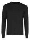 Tagliatore crew-neck sweater - Black