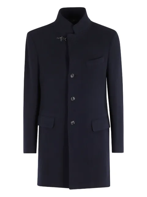 Fay wool single-breasted coat